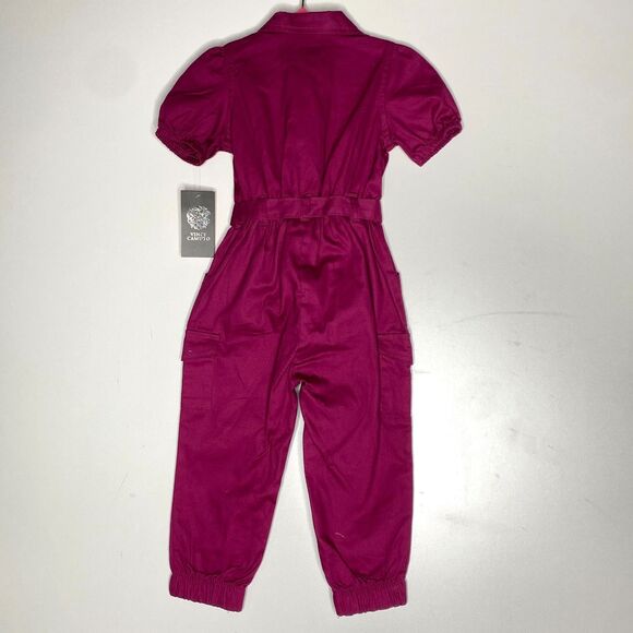 New Vince Camuto Zip Up Jumpsuit Romper Toddler Girls Size 2T - Picture 8 of 9